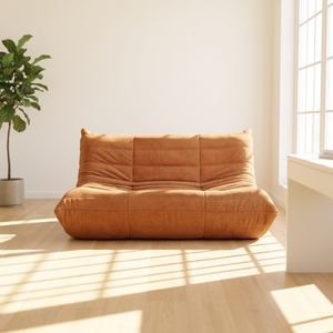 Canapé VONLIVA Compressed Ligne-Roset Caterpillar (<span class=keywords><strong>TOGO</strong></span>) - Canapé en tissu, emballé en rouleau pour réduire les frais de transport, nouvelle arrivée pour la maison - Product Image 1