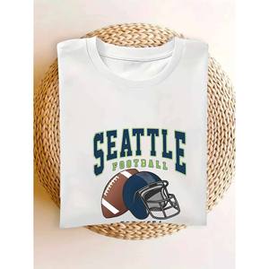 Personalized Customized Leisure Sports T-<strong>Shirt</strong> ALL <strong>THINGS</strong> GROW Print Pattern Athletic Round-neck Top Cartoon Breathable Letter - Product Image 3