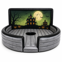 Tapete de Halloween con diseño de toro