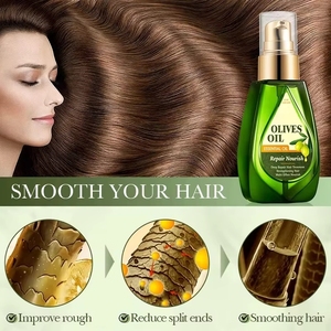 Cgboom Restoration Essential OEM Olive Repair Essence, Huile capillaire réparatrice pour cheveux abîmés et anti-fourches - Product Image 3