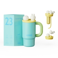 Bouteille d'eau isotherme pour enfants en acier inoxydable 316 à double paroi de 700 ml avec infuseur à fruits, couleur personnalisable acceptée