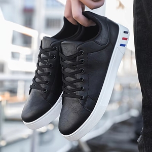 Nouvelles Chaussures Décontractées Homme Grande Taille Tendance Imperméables à Lacets Baskets Basses Semelle Intermédiaire EVA Amorti Toutes Saisons - Product Image 6
