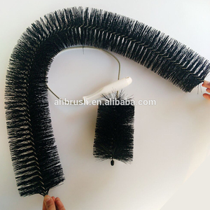 Outils de nettoyage de gouttière de brosse de nettoyage de gouttière de crin de cheval de fil torsadé - Product Image 2