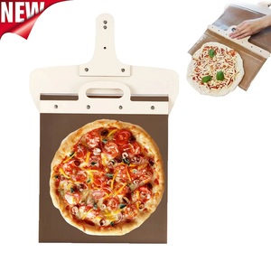 Antiadherente hogar cocina horno herramienta para hornear pizza deslizante espátula con comida Pizza bandeja Panel de madera pala para pasteles postres - Product Image 1