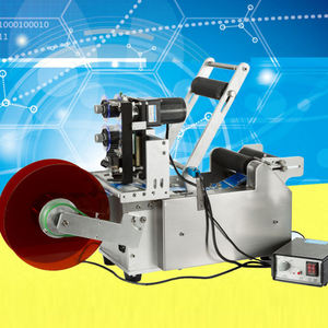 Etiquetadora Semiautomática de Botellas de Plástico para Agua <span class=keywords><strong>NH</strong></span>, Máquina Etiquetadora de Botellas Redondas de Sobremesa <span class=keywords><strong>con</strong></span> Codificador de Fecha - Product Image 3