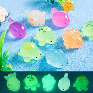 Miniature décorative en résine pour aquarium : <span class=keywords><strong>tortue</strong></span>, lièvre de mer, animaux marins, veilleuse, accessoire de décoration DIY - Product Image 2