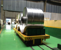 Carro de transferencia motorizado de fundición de fábrica de China, carro de riel con batería de litio de 30t para uso industrial, material grande