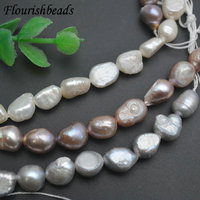 Perle d'eau douce naturelle de bonne qualité personnalité à la mode forme baroque perles en vrac pour la fabrication de bijoux collier bracelet