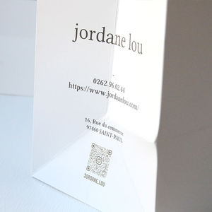Sacs en papier blancs de luxe pour emballages cadeaux, bijoux, vêtements, avec votre propre logo personnalisé, vente en gros - Product Image 4