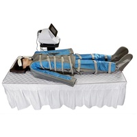 Appareil de pressothérapie infrarouge à pression d'air promotionnel, pompe 48Kpa, tissu PU, machine de relaxation pour massage des jambes et des yeux à couverture complète