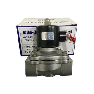 Válvula Solenoide Eléctrica de Diafragma para Agua UNi-D UWS-15 Serie 2S, Acero Inoxidable 304, 2/2 Vías, Puerto ZG1/2\", Normalmente Cerrada, con Cable - Product Image 5