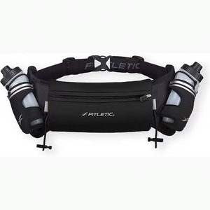 Ceinture de course avec porte-bouteille et poche pour téléphone, échantillon gratuit, ceinture d'hydratation polyvalente pour hommes et femmes - Product Image 5