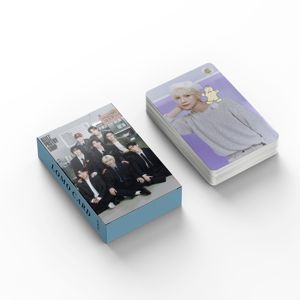 KPOP Idol 55pcs/caixa ATEEZ 2026 Season's Greetings Cartão Fotográfico Holográfico Laser Lomo - Product Image 3