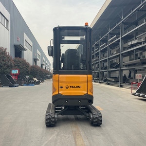 Mini Excavadora de 1.5 Toneladas, Excavadora Hidráulica Pequeña con Oruga, Mini Excavadora Agrícola con Barrena, Pinza y Sistema de Cambio Rápido - Product Image 2