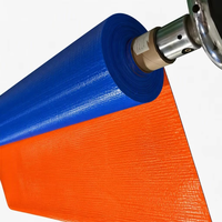Bâche imperméable 120 GSM 1x10m en PE robuste avec œillets pour la protection des camions à plateau