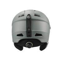 Casque de ski avec logo personnalisé OEM avec lunettes coque pc dans le moule casque d'embarquement à neige certification CE casques de snowboard pour adultes et adolescents