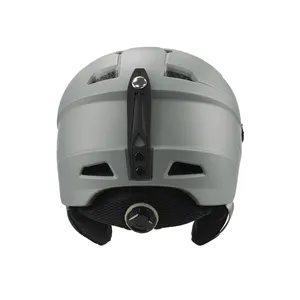 OEM logotipo personalizado casco de esquí con gafas PC Shell en molde casco de snowboard certificación CE cascos de snowboard para adultos adolescentes