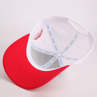 Gorra de béisbol deportiva de algodón con estructura de estilo de Marco personalizado de 6 paneles, gorras para hombre, gorras de dos tonos con logotipo bordado en relieve 3D