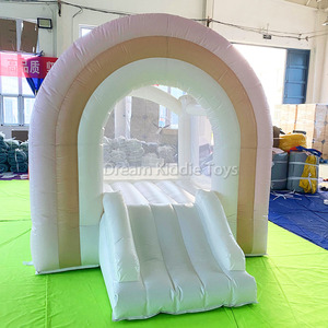 Brincolín Inflable Comercial <span class=keywords><strong>de</strong></span> PVC Rosa con Arcoíris <span class=keywords><strong>Casa</strong></span> <span class=keywords><strong>de</strong></span> Rebote y Castillo Brincable para Juegos al Aire Libre <span class=keywords><strong>de</strong></span> Niños - Product Image 6