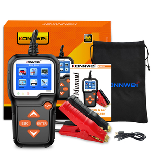 Konnwei kw650 kỹ thuật số tự động tải Tester 12V 6V kháng nội bộ Pin Analyzer Xe pin Tester cho pin gói - Product Image 2