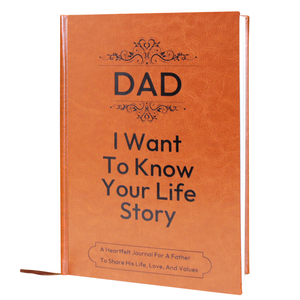 A5 Handmade Art Journal For Dad To Share Life Story And Values - Product Image 1