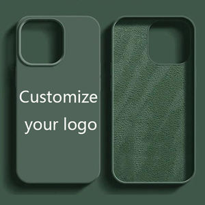 Funda de teléfono de silicona líquida de lujo para APPLE IPhones 17 13 14 15 16 Pro Max, fundas para IPhones 16 Plus, funda protectora a prueba de golpes - Product Image 1