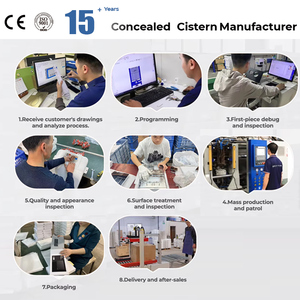 Sản phẩm mới bán bền công nghệ không tiếp xúc nhà vệ sinh dual-tuôn ra giấu Phễu thoát nước với hiện đại Thiết kế thời trang cho phòng tắm - Product Image 4