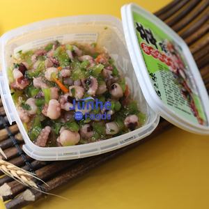 Junhe Foods - Ensalada de Pulpo Nozawana con Mostaza Picante Sabor Japonés, Yamakurage, Descongelado Instantáneo, Pre Cocido, para Catering - Product Image 4