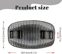 Protection Mentonnière pour Hockey sur Glace – Accessoire Sportif Confortable et Respirant avec Sangle à Boucle