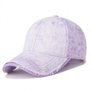 Gorra de Béisbol de Verano, Talla Grande, Gorra Retro para Hombre y Mujer, Bordado Lavado a la Moda, Protección UV - Product Image 4
