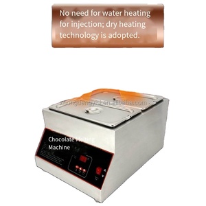 Fundidor de Chocolate Eléctrico Comercial Digital de 4 Recipientes de Acero Inoxidable para la Elaboración de Chocolate - Product Image 4