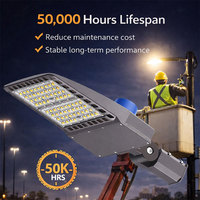 Lumière LED pour poubelle à déchets, éclairage de zone de stationnement, lampe industrielle extérieure carrée, certifiée ETL DLC CE RoHS, étanche IP66