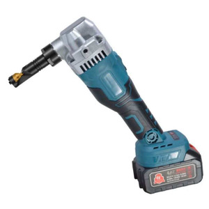 Mới Có Thể Sạc Lại Không Chổi Than Điện Nibblers Xách Tay 2.0Mm Tấm Sắt Snips Công Cụ Cắt Điện Không Dây Cắt Kéo Đấm Cắt - Product Image 1