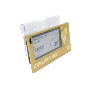 Supports d'étiquette de prix en plastique ESL réutilisables d'affichage de prix de personnalisation de supermarché avec le crochet d'affichage - Product Image 4