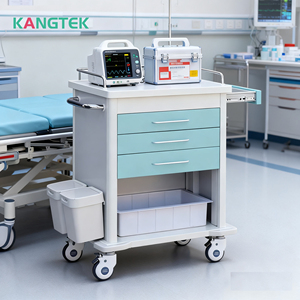 Kangtek ABS y tế khẩn cấp điều trị y tế giỏ hàng bệnh viện Xe đẩy cho thuốc giao hàng - Product Image 3