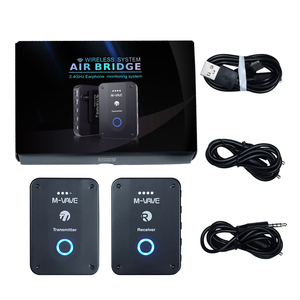 M-VAVE WP-9 2.4G Đa Kênh Im Lặng Chức Năng Âm Thanh Stereo Tai Nghe Màn Hình Guitar Transmitter Receiver - Product Image 3