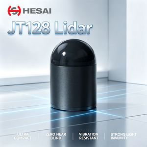 เฮไซ JT128 มินิ 360 ° x187 °   LiDAR แบบไฮเปอร์เฮมิสเฟียริก 3 มิติ สำหรับ AMR และหุ่นยนต์อุตสาหกรรม - Product Image 2