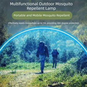 Nuevo Producto Transfronterizo 2 en 1, Repelente de <span class=keywords><strong>Mosquitos</strong></span> Eléctrico Portátil para Exteriores, Ideal para Senderismo <span class=keywords><strong>y</strong></span> Camping - Product Image 2