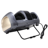 Elektrischer Umweltfreundlicher Fußmassager mit Musikfunktion, Kompression, Vibration, Heizung, Rollermassage und Airbag