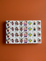 Bespoke XL Seaside Escape Tile Game Factory Thèmes et motifs personnalisés Impression UV 2 joueurs Acrylique Mahjong Board Jeux de famille