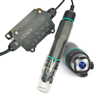 Capteur de pH numérique RS485 en ligne pour l'eau Compteur d'électrode de ph d'eau numérique industrielle environnementale 0-14 Sonde de pH