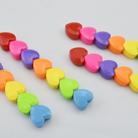 Recharge de couleur Multy personnalisée, stylo surligneur d'emballage en plastique à bout plat mignon