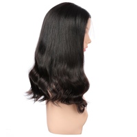 Vente directe usine : Cheveux humains vierges chinois pour perruques Lace Front, base transparente, longueur variée, bonnets petits et grands, densité 150%
