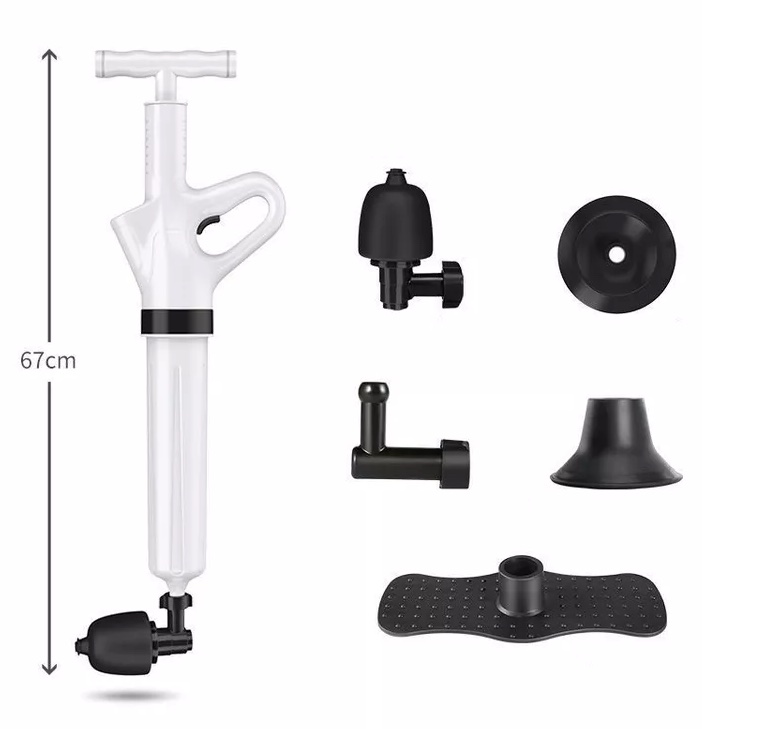 Дренажный Насос для туалета, дренажный пистолет для раковины, трубы, углубление, высокое давление, Плунжер для туалета, воздухоочиститель