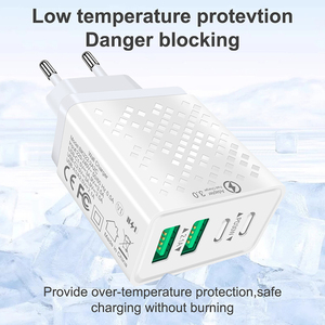 Sản phẩm mới 2025 4-Port 2USB + 2usb-c 30W PD sạc nhanh tường Power Adapter - Product Image 4