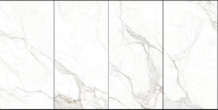 Dalle de porcelaine Foshan 600x1200mm, épaisseur 10mm, luxe léger, imperméable, résistante à l'usure et aux taches, carrelage minimaliste pour villa