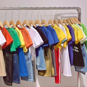 准备发货的多款女婴短袖T恤，全新儿童夏季服装组合，中国工厂库存，中国制造 - Product Image 3