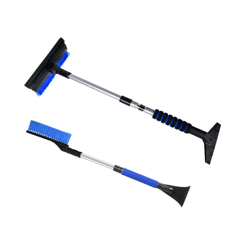 2021 выдвижной скребок для льда с щеткой для снега, щетка для льда, окон, снега, выдвижной пользовательский скребок для льда, щетка для снега и автомобиля на открытом воздухе