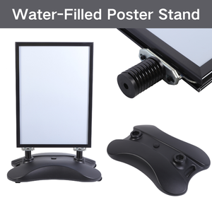 Support de signalisation extérieur résistant au vent et rempli <span class=keywords><strong>d</strong></span>'eau pour affiches publicitaires <span class=keywords><strong>d</strong></span>'entrée de centre commercial et de <span class=keywords><strong>trottoir</strong></span> - Product Image 1