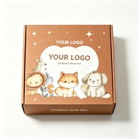 Boîte d'emballage cadeau pliable en papier coloré en gros, boîte d'emballage de livres de haute qualité, boîte d'emballage de livres avec impression numérique